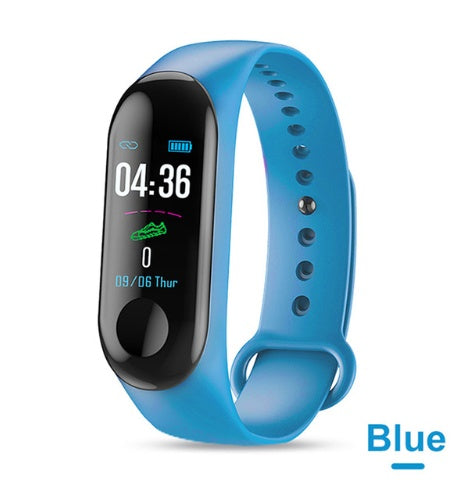 Pulsera inteligente, medidor de frecuencia cardíaca y presión arterial e información de pasos