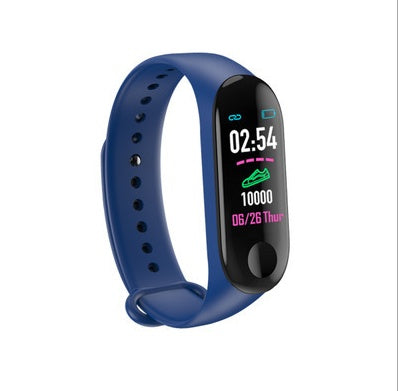 Pulsera inteligente, medidor de frecuencia cardíaca y presión arterial e información de pasos