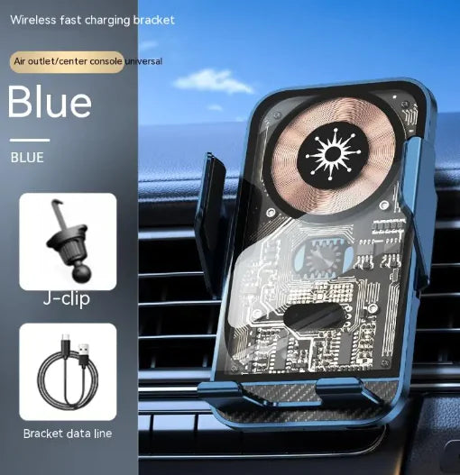 Soporte de coche para rejilla de ventilación del coche con carga rápida