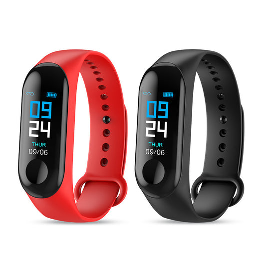Pulsera inteligente, medidor de frecuencia cardíaca y presión arterial e información de pasos