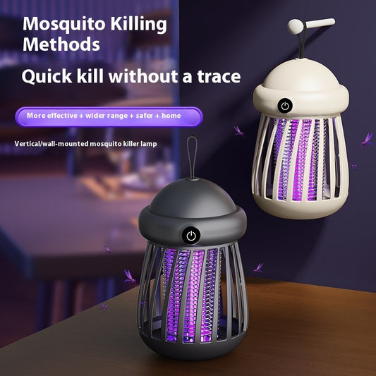 Lámpara anti mosquitos silenciosa eléctrica