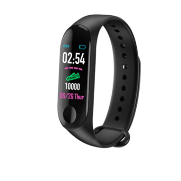 Pulsera inteligente, medidor de frecuencia cardíaca y presión arterial e información de pasos